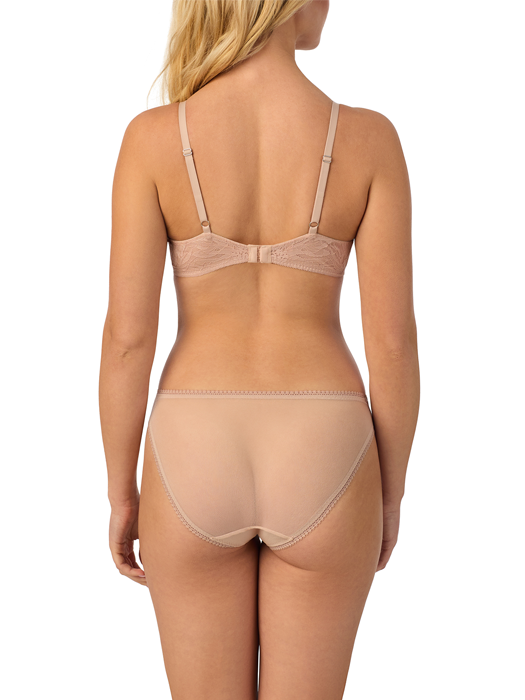 Бюстгальтер без косточек On Gossamer Sleek & Lace (Champagne)