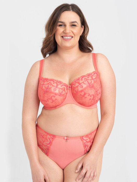 Бюстгальтер с мягкой чашкой Samanta Perla A922 (Coral)