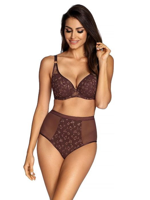 Бюстгальтер Ewa Bien Almas Push Up B214 (Коричневый) – фото 1
