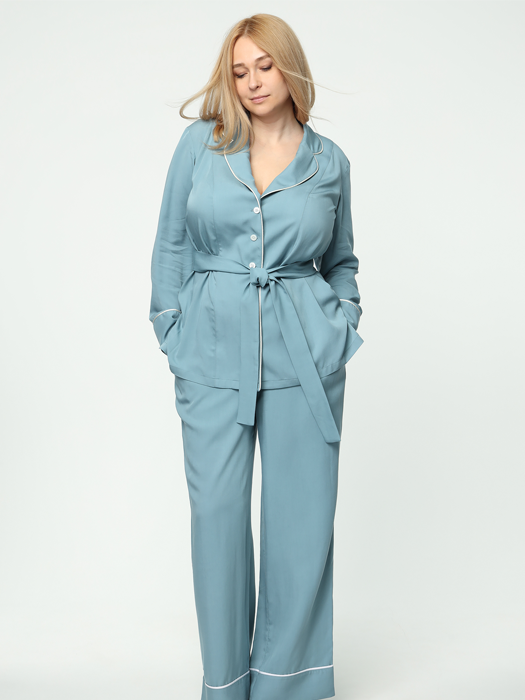 Брюки домашние (Морская волна)