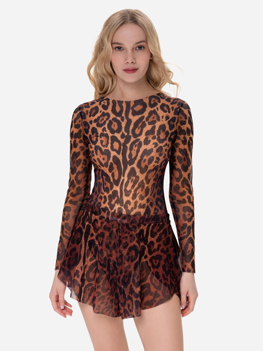 Шорты Rodasoleil "Леопард 25"