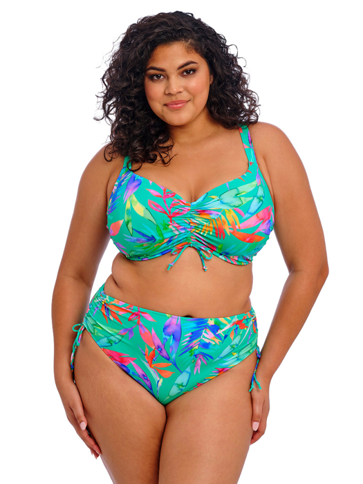 Верх купальника Elomi Toyama Tides Crop Bikini Top (Jade)