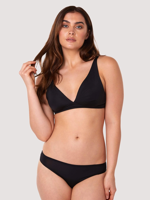 Бюстгальтер Deja Day Second Skin Recycled Triangle (Черный) – фото 1