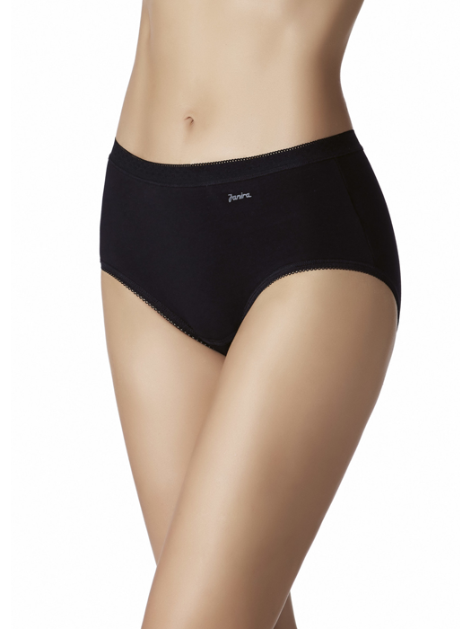 Трусы слипы Midi Esencial Janira (Black)