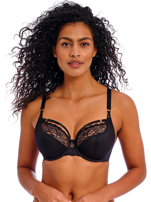 Бюстгальтер с мягкой чашкой Freya Temptress Plunge (Black)