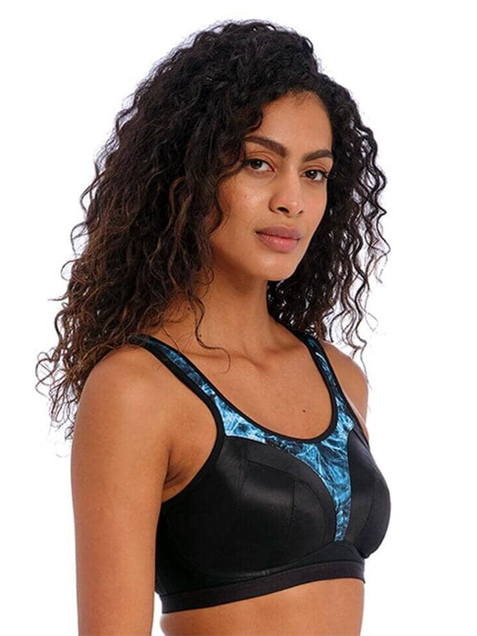 Спортивный бюстгальтер без косточек Freya Active Dynamic (Черный) – фото 2