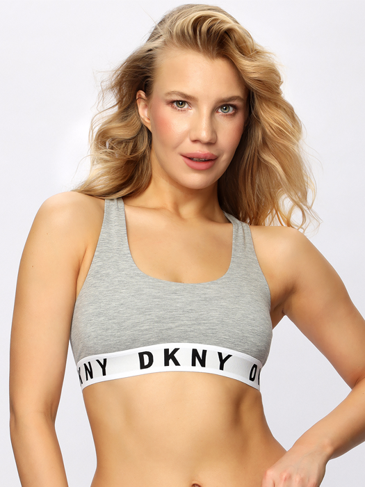 Бралетт без косточек DKNY Cozy Boyfriend Energy 4519 (Серый) – фото 2