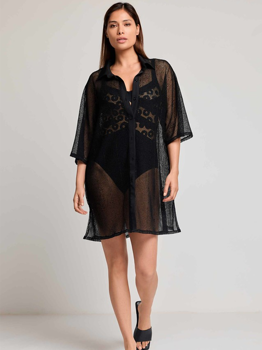 Платье Туника David Rasha Shirt Dress (Black)