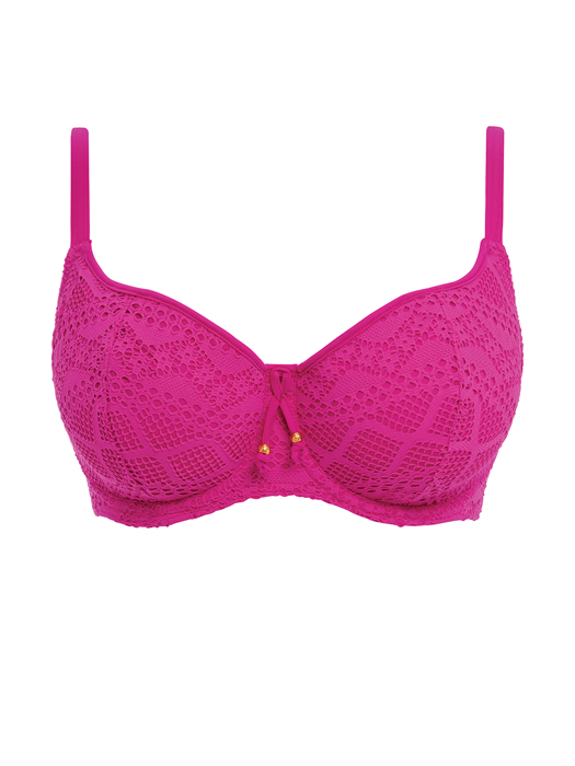 Верх купальника Freya Sundance Sweetheart Padded Bikini Top (Розовый) – фото 3