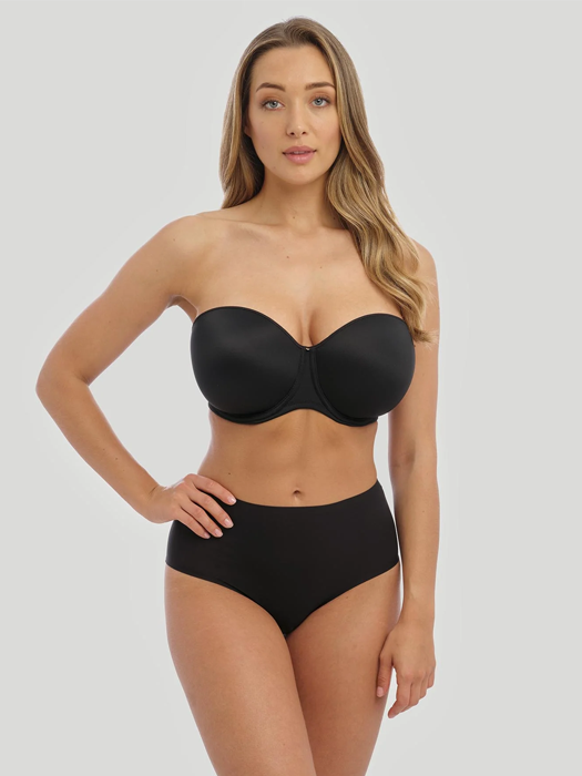 Бюстгальтер без бретелей Fantasie Aura Moulded Strapless (Черный) – фото 1