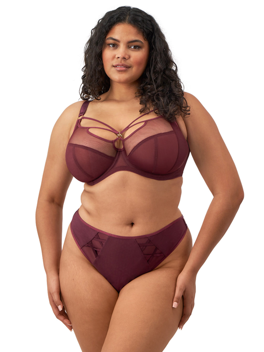Бюстгальтер с мягкой чашкой Elomi Sachi Plunge (Cabernet)
