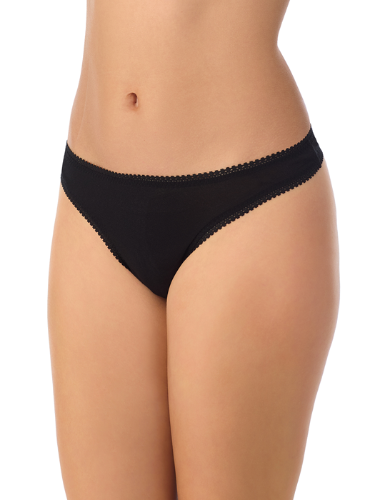 Трусы стринги On Gossamer Mesh Hip (Black)