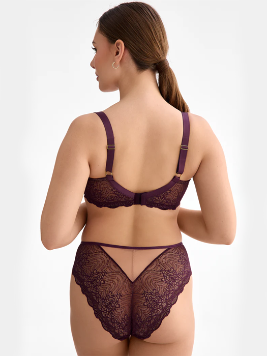 Трусы танга Ewa Bien Maribel C511 (Dark Plum) 