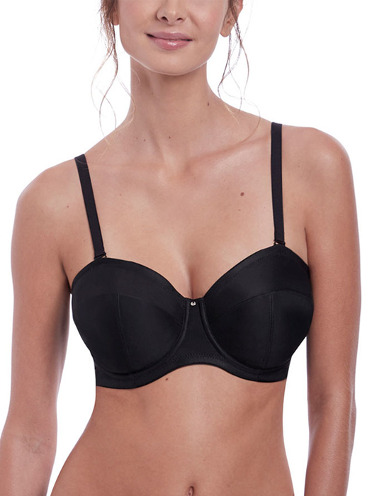 Бюстгальтер без бретелей Fantasie Aura Strapless (Черный) – фото 3
