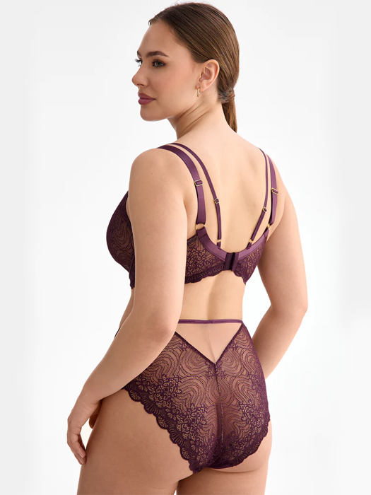 Трусы высокие Ewa Bien Maribel C125 (Dark Plum) 