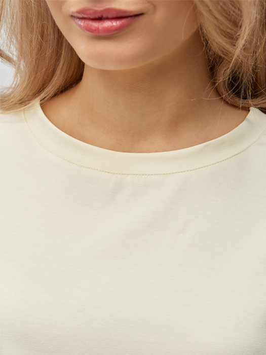 Футболка оверсайз (Сливочное масло)