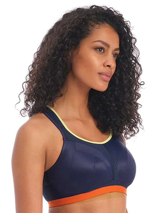 Спортивный бюстгальтер без косточек Freya Active Dynamic (Navy Spice)