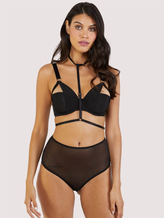 Трусы высокие Playful Promises Juliet (Black)