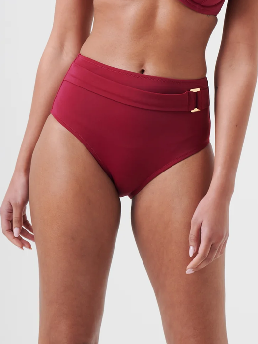 Плавки высокие Miss Mandalay Boudoir Beach (Wine)