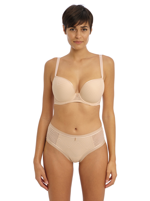 Бюстгальтер с твердой чашкой Freya Tailored Moulded Plunge (Бежевый) – фото 1