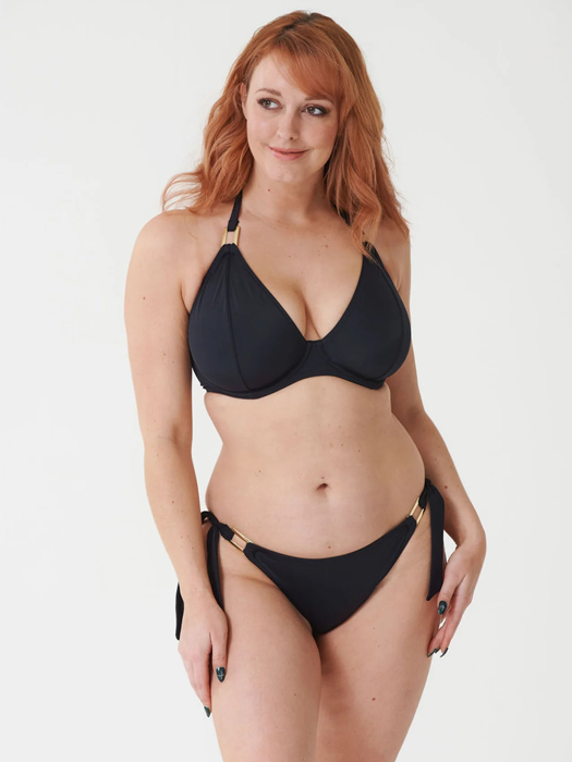 Верх купальника Miss Mandalay Boudoir Beach (Black)