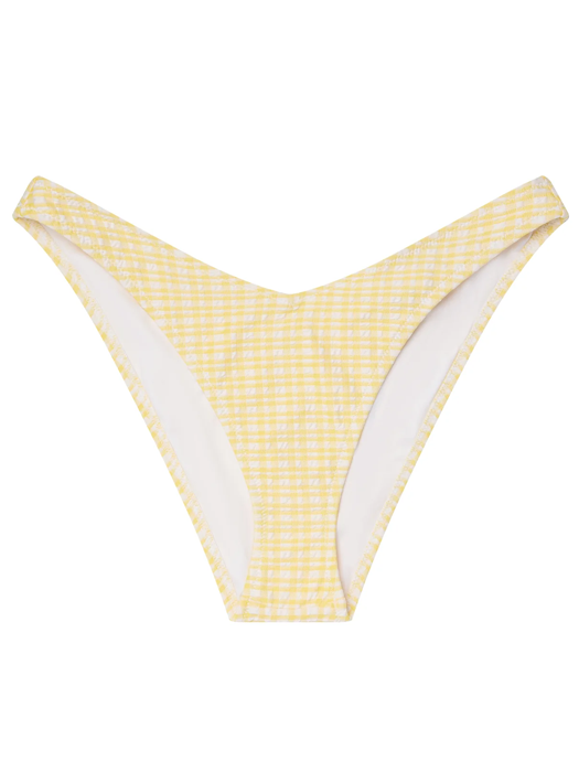 Низ купальника Miss Mandalay Jolie V Front High Leg (Желтый) – фото 2