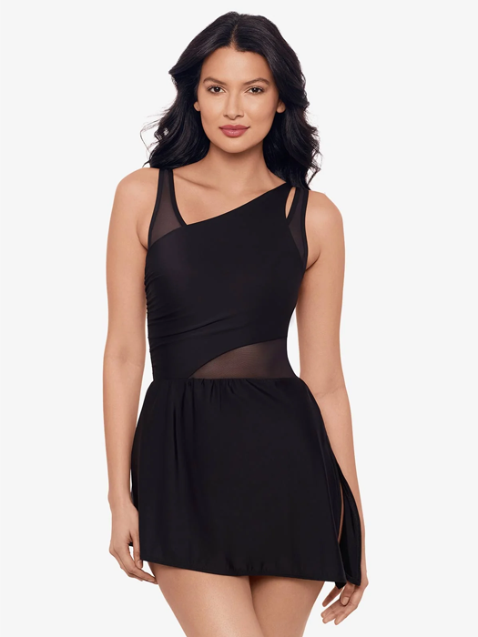 Слитный купальник Miraclesuit Alina Dress (Black)