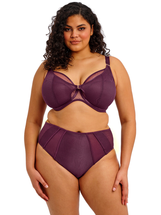 Бюстгальтер с мягкой чашкой Elomi Kintai Plunge (Blackberry)