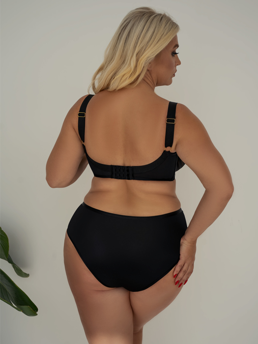 Трусы высокие Kris Line Casual (Black)