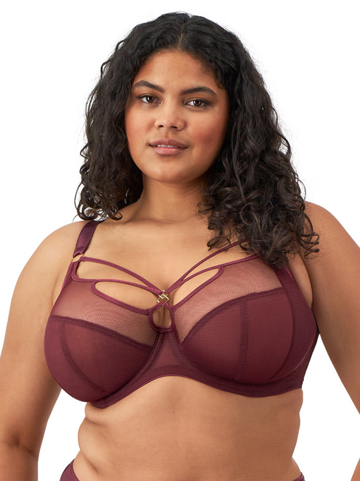 Бюстгальтер с мягкой чашкой Elomi Sachi Plunge (Cabernet)