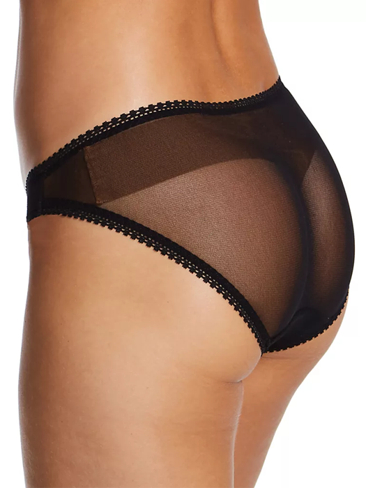 Трусы слипы On Gossamer Mesh Hip (Black)