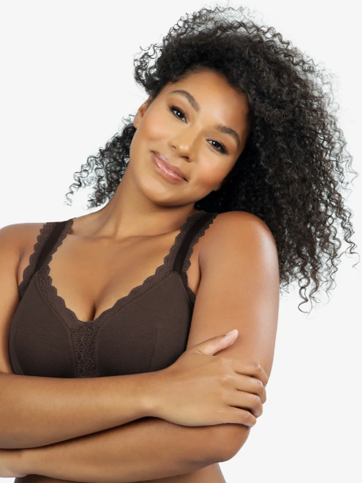 Бюстгальтер без косточек Parfait Dalis Bralette (Коричневый) – фото 4