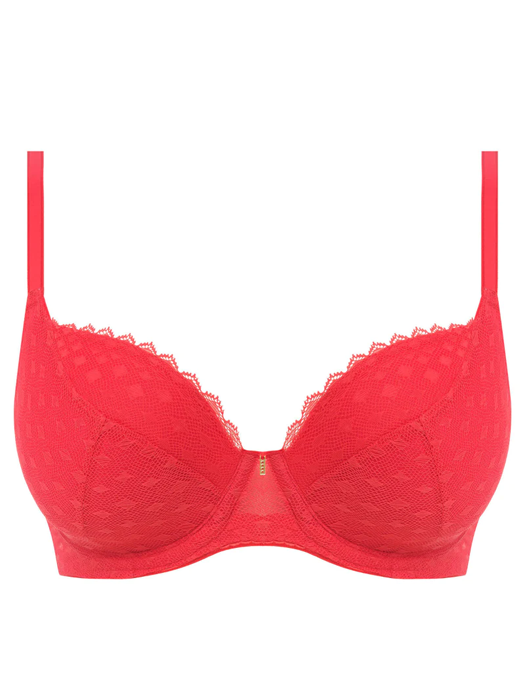 Бюстгальтер с твердой чашкой Freya Signature Padded Plunge (Chilli Red)