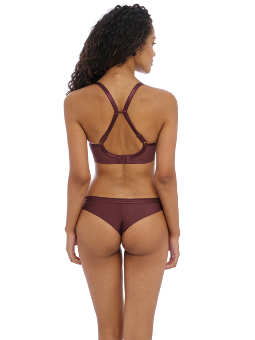 Бюстгальтер с твердой чашкой Freya Tailored Moulded Plunge (Dark Cherry)