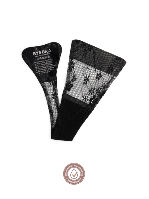 Трусы Bye Bra Adhesive Thong Lace (Black) – фото 2