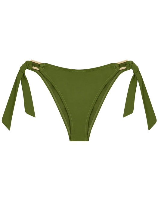 Низ купальника с завязками Miss Mandalay Boudoir Beach (Оливковый) – фото 2