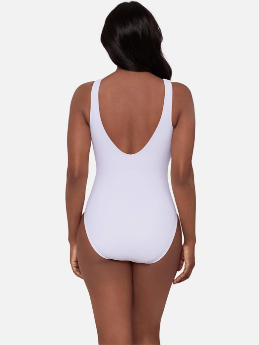 Слитный купальник Miraclesuit Swizzle (White)