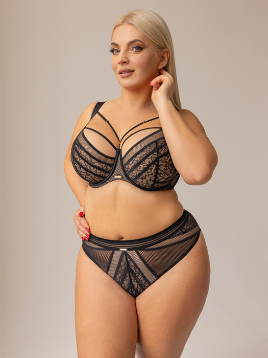 Бюстгальтер Kris Line Hypnotic Soft Lace (Black)