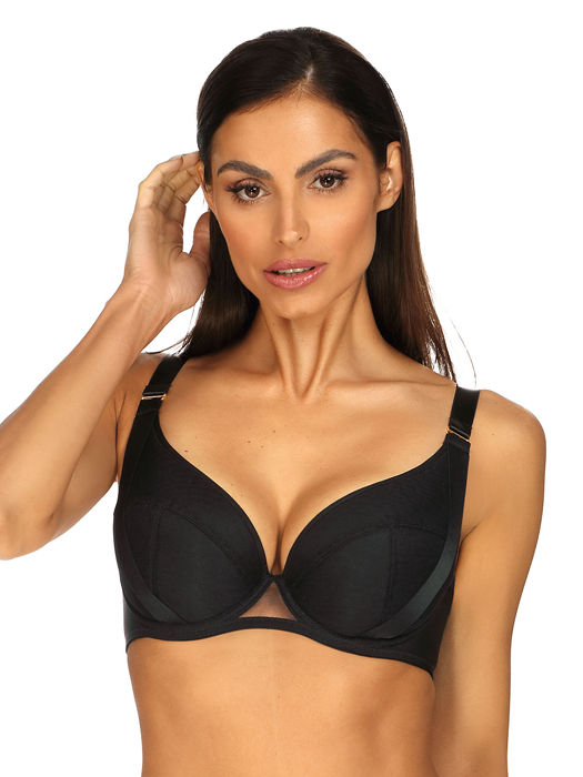 Бюстгальтер Push Up Ewa Bien Pryma B215 (Черный) – фото 2