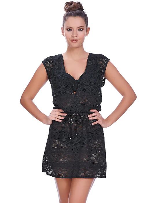 Туника Freya Sundance Cross Over Dress (Black)