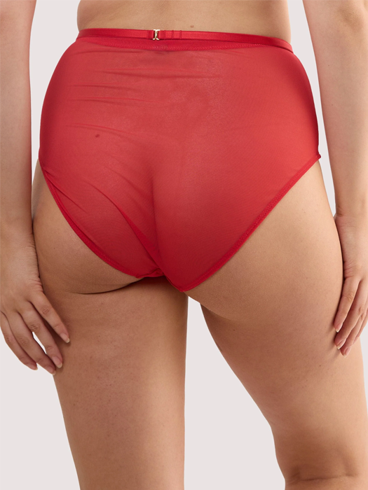 Трусики высокие Playful Promises Eddie (Ruby Red)