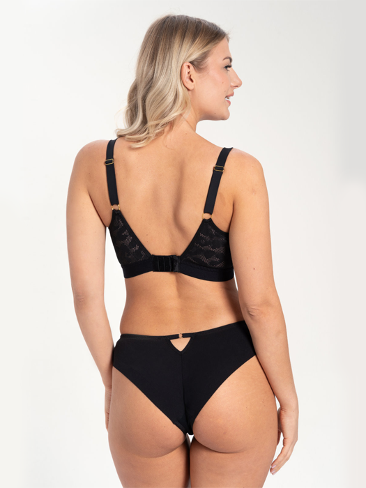 Менструальные трусы бразильяно Samanta Alex MM302 (Black)