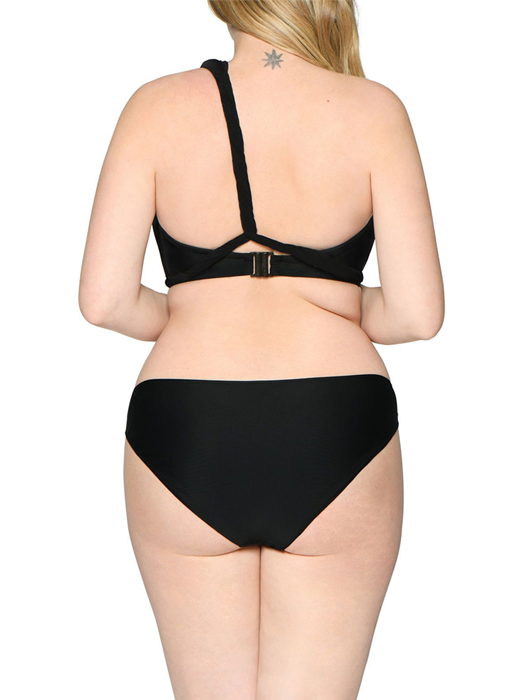 Верх купальника Wrapsody Bandeau Bikini Top (Black)