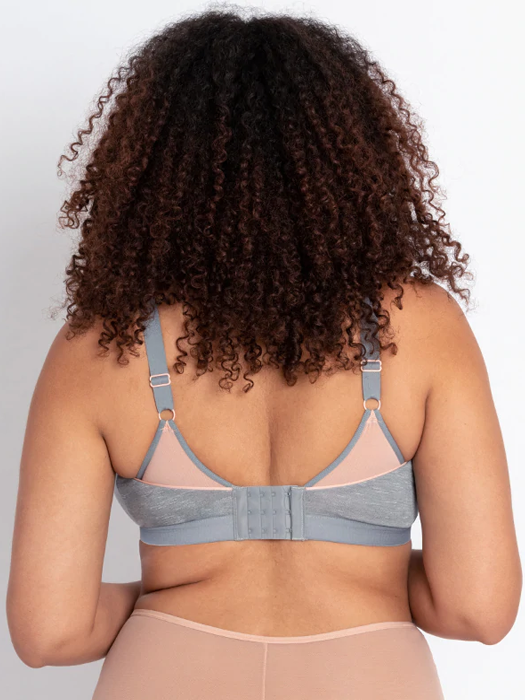 Бюстгальтер без косточек Curvy Kate In My Dreams Bralette (Серый) – фото 2