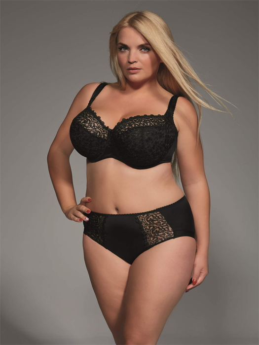 Трусы высокие Kris Line Betty (Чёрный) – фото 2