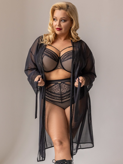 Халат Krisline Hypnotic (Black) – фото 1