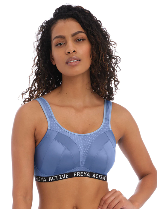 Спортивный бюстгальтер без косточек Freya Active Dynamic (Голубой) – фото 1