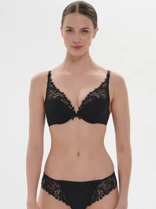 Бюстгальтер с плотной чашкой Simone Perele Wish 12B347 (Черный) – фото 1