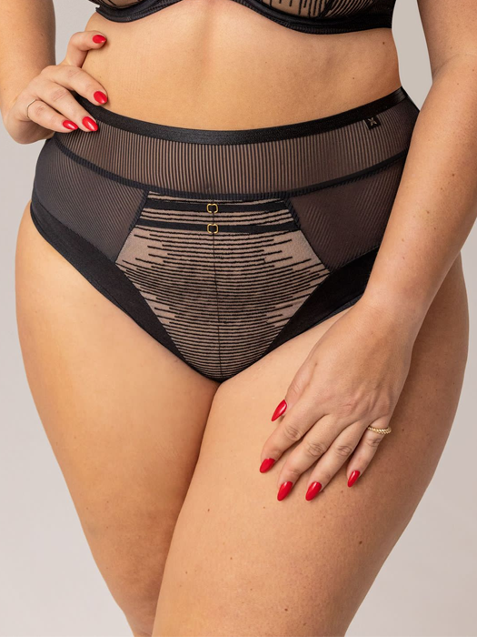 Трусы высокие Kris Line Choice (Black)