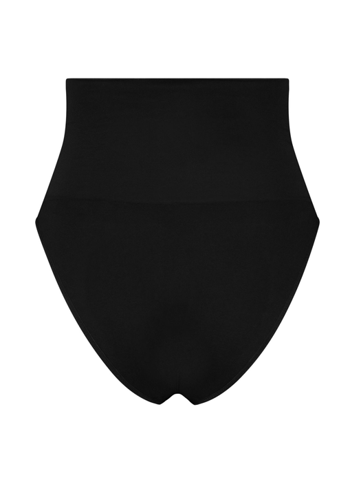 Трусы корректирующие BYE BRA Seamless High Waist (Черный) – фото 4